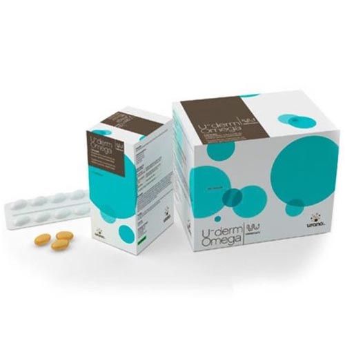 Suplemento nutricional Uderm Omega para cães e gatos
