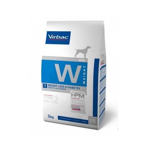 Virbac HPM W-1 Weight Loss & Diabetes Cão