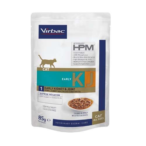 Virbac HPM KJ-1 Early Kidney & Joint Cat (Saquetas)
