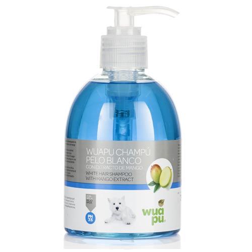Champô para cão Pelo Branco Wuapu