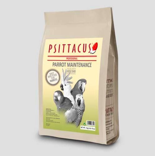 Psittacus Fórmula Manutenção Alta Proteína - Psittacus Parrot Maintenance 15 Kg