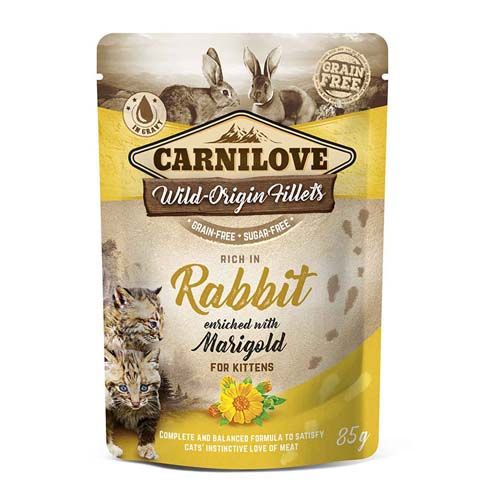 Carnilove Cat Rabbit (Saquetas) - 24 x 85 gr