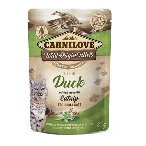 Carnilove Cat Duck (Saquetas) - 24 x 85 gr