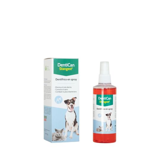 Spray Dentican em pasta de dentes para cães e gatos (125 ml)