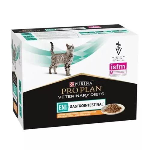 Purina Veterinary Diets Gato EN Gastrointestinal 85 gr x 10 (Saquetas)