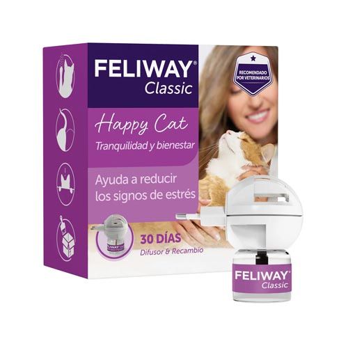 Difusor Feliway Classic para gatos (feromonas)
