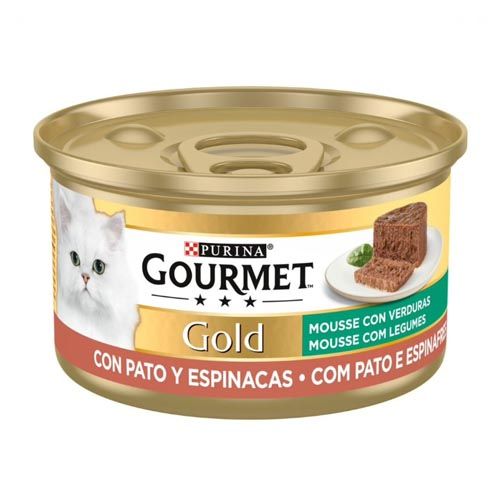 Gourmet Gold Mousse Pato e Espinafre