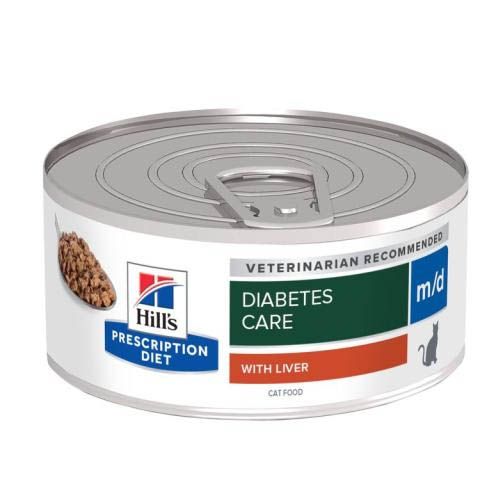 Hill's Prescription Diet M/D Feline Lata 156 gr.