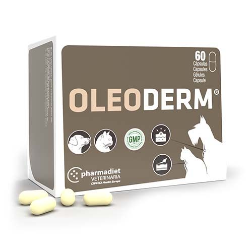 Suplemento Omega 3 Oleoderm para cães e gatos