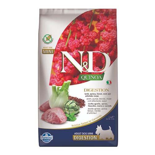 Farmina N&D Quinoa Digestion Cordeiro Mini