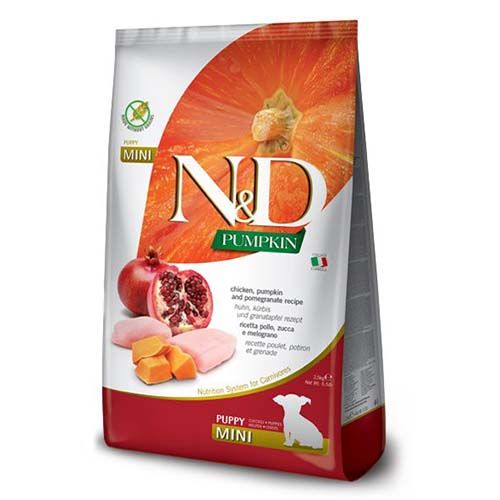 Farmina N&D Grain Free Pumpkin Puppy Mini Frango