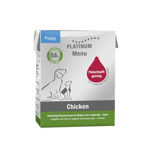 Platinum Wet Menu Puppy Chicken