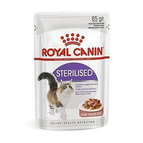 Royal Canin Cat Sterilised Adult Gravy (Saquetas) 85 gr x 12