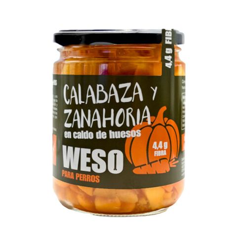 Weso Pumpkin & Carrot in Bone Broth 6 x 400 ml